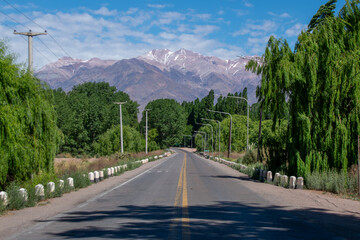 Landscape The Andes Mountain From