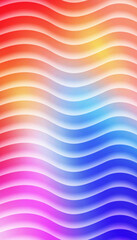 colorful wavy lines gradient background pattern