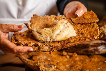 Traditional Lamb Serving In Baked Dough