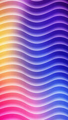 colorful wavy lines gradient background pattern