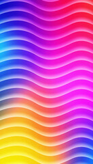 colorful wavy lines gradient background pattern