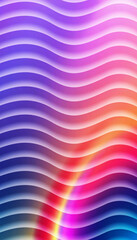 colorful wavy lines gradient background