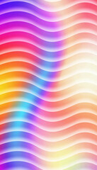 Colorful wavy lines pattern gradient background