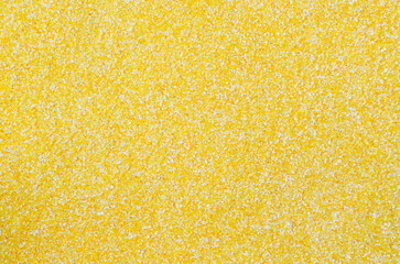 Background of coarse yellow cornmeal