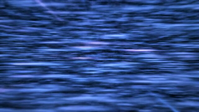 Dynamic Light Streaks in Deep Space Motion.