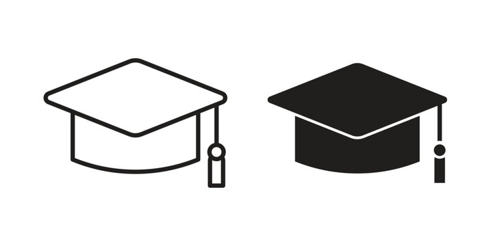 Education icons or logo isolated sign symbol vector illustration - high quality black style vector icons