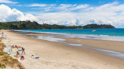 Onetangi Beach, Waiheke Island, Auckland, New Zealand