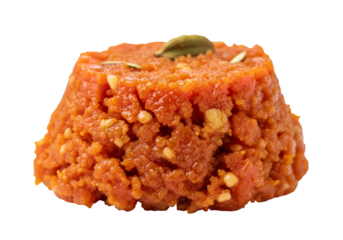 orange pistachio dessert crumble closeup