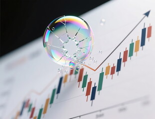 The artificial intelligence bubble is bursting on the market chart.