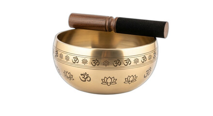 Singing bowl transparent background image
