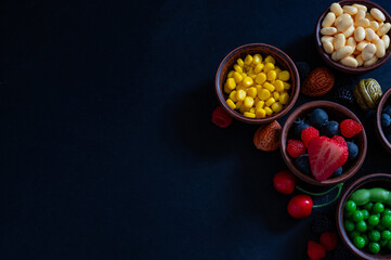 Nutritional food for heart health wellness by cholesterol diet and healthy nutrition eating with clean fruits and vegetables in heart dish by nutritionist and doctor recommended for patient well-being