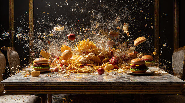 Excess and Collapse &mdash; Food Abundance, Chaos and Overconsumption