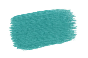 Teal acrylic brush stroke paint texture background