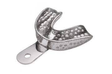 Dental Impression Tray Stock Photo with transparent background effect