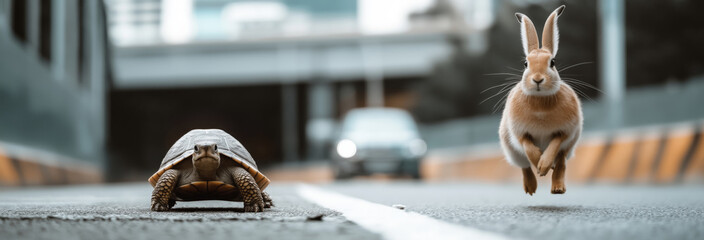 Endurance and Briskness: Turtle and Hare Racing, A Timeless Tale of Perseverance and Speed