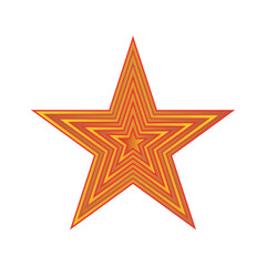 Star icon design template