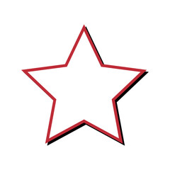 Star icon design template