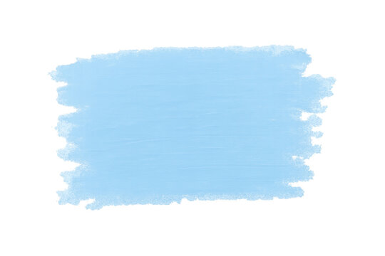Blue paint brush stroke smudging texture background