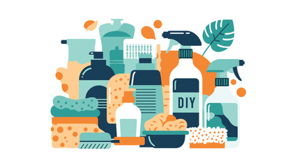 A vibrant and modern abstract design element featuring bold shapes and colors, evoking a sense of creativity and playfulness. © PoinOfMe