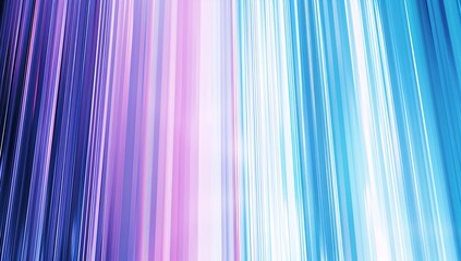 Abstract blue vertical lines pattern, vertical gradient texture background with stripes of color in blue, light purple and white. Vertical stripes shades. Advertising, packaging, presentation slide