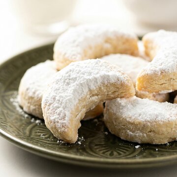 Delicious Kue Putri Salju, Traditional Indonesian Snow White Cookies