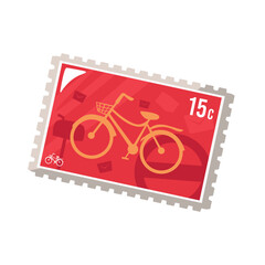 Postage stamp icon vector illustration, postage stamp clip art, vintage postage stamp icon classic mail service symbol vector image
