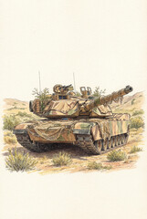 American main battle tank
