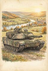 American main battle tank