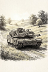 American main battle tank