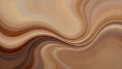 Brown beige and gray swirling abstract pattern with smooth wavy lines and gradient colors with wave and flow and colorful and design and art