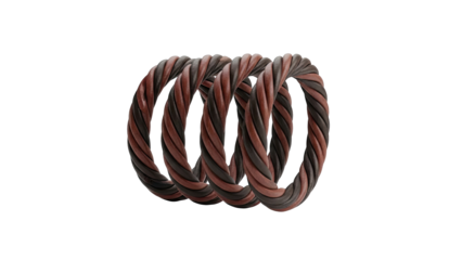 Twisted Rope Rings