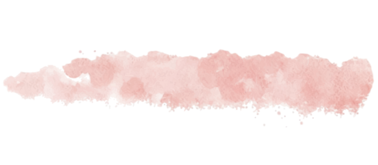 Pastel pink watercolor brush stroke background for valentine's day, banner, or wedding elements

