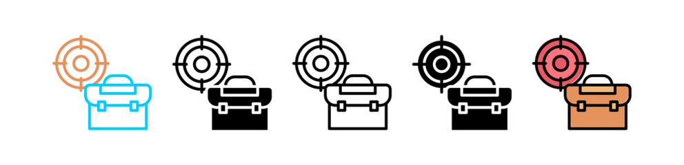 Job Target multiple icon