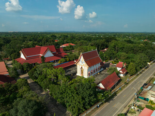 Sri Yothin Temple in Kamphaeng Phet province, Thailand