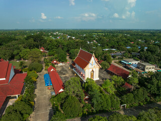 Sri Yothin Temple in Kamphaeng Phet province, Thailand