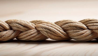 Straight Fiber Twisted Rope