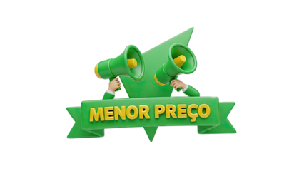 Lowest Price Announcement with Megaphones