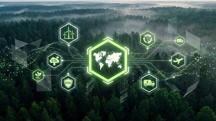 Sustainable global technology for eco friendly business and environmental conservation