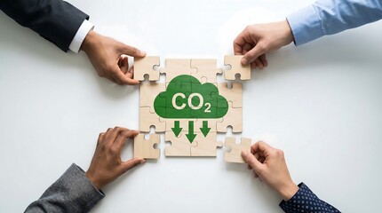 Teamwork for a sustainable future with CO2 reduction