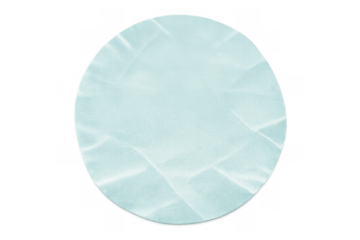 Round water surface background with caustic light reflections and ripples forming an abstract texture, transparent background