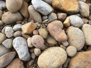 stones on the beach