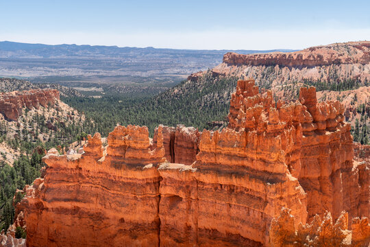 bryce canyon wide panorama