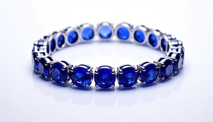 Elegant Sapphire Bracelet - A Timeless Piece of Jewelry.
