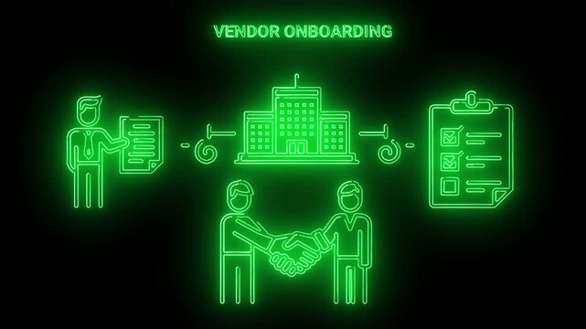 Neon Green Compliance Management Workflow Showing Policy Enforcement Monitoring And Risk Control