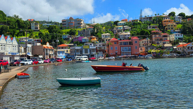 St. George's Grenada Historic Carenage Harbor Caribbean island cruise port British Commonwealth 01.02.2026