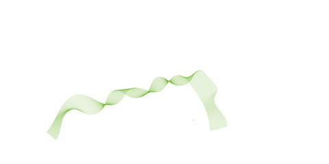 Fresh green bamboo leaf with water drops isolated on white background as an abstract nature illustration symbol of food and grass