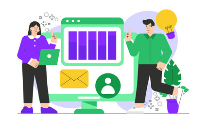Flat design of crossplatform workplace tools