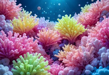 colorful coral reef