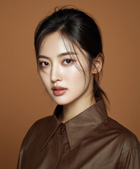 MZ Generation Chic Minimal Beauty Portrait