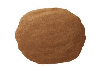 Bronze textured abstract brush stroke spot painting